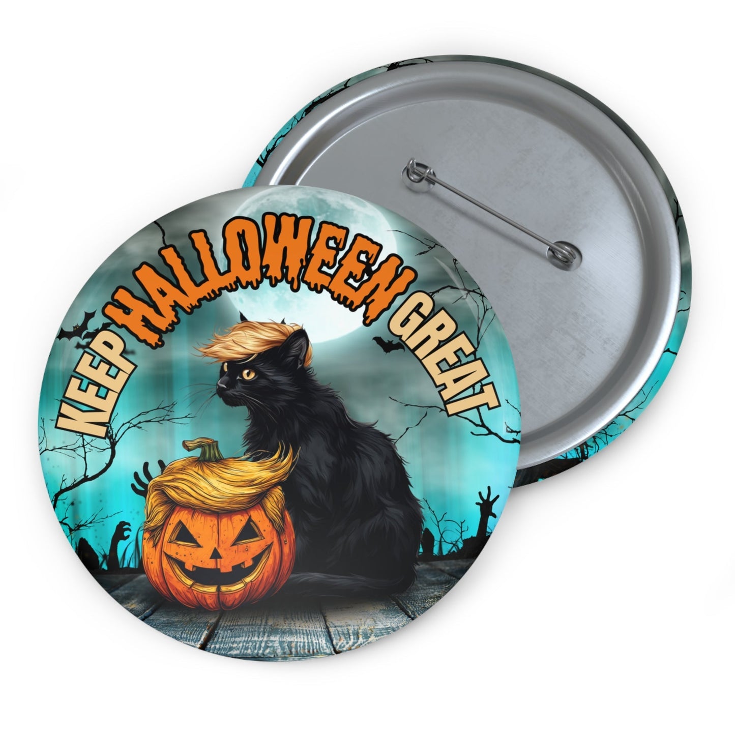 Spooktacular Halloween Pin Buttons: Celebrate in Style! - Korvel