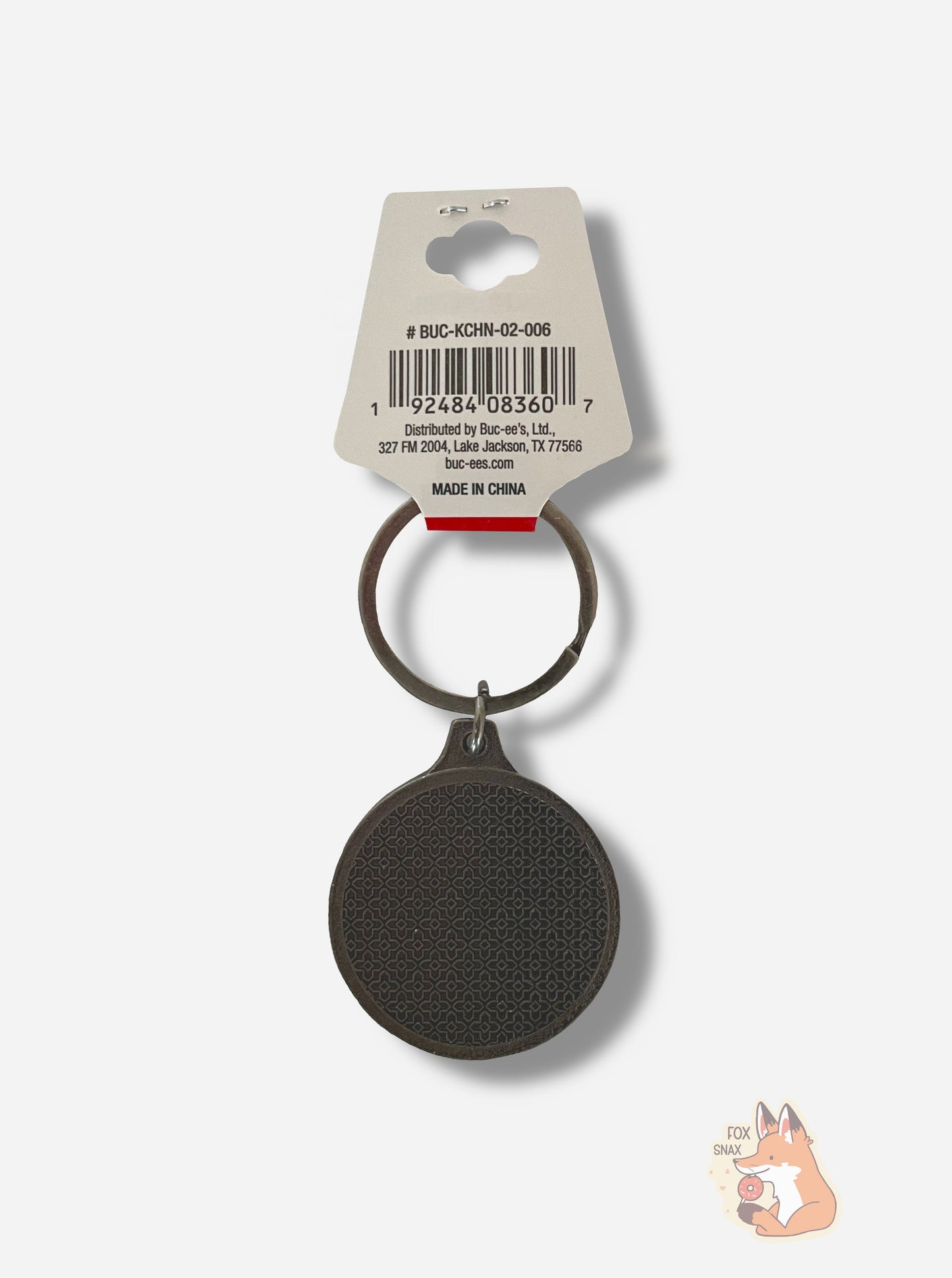 Buc-ee's Iconic Beaver Keychain