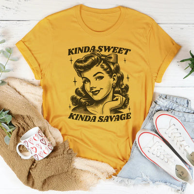 Camiseta Kinda Sweet Kinda Savage