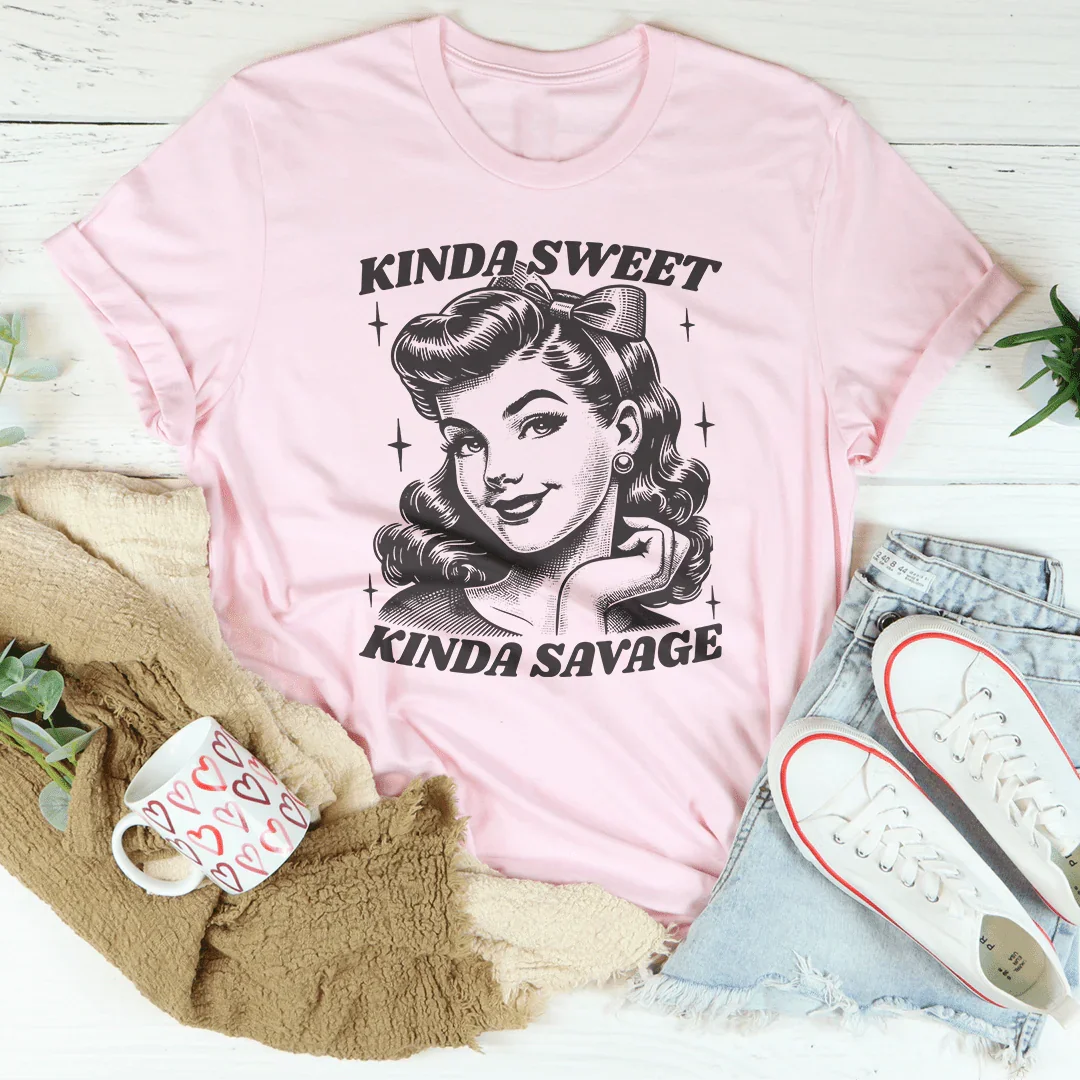 Camiseta Kinda Sweet Kinda Savage