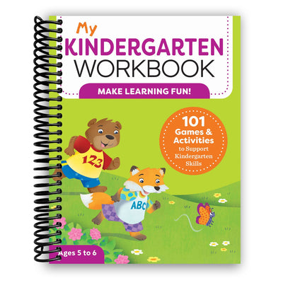 Ultimate Kindergarten Activity Workbook: 101 Engaging Games and Learning Adventures (Spiral Bound) - Korvel