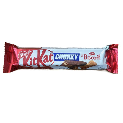 KitKat Chunky with Biscoff – Creamy Milk Chocolate Wafer Bar 42g
