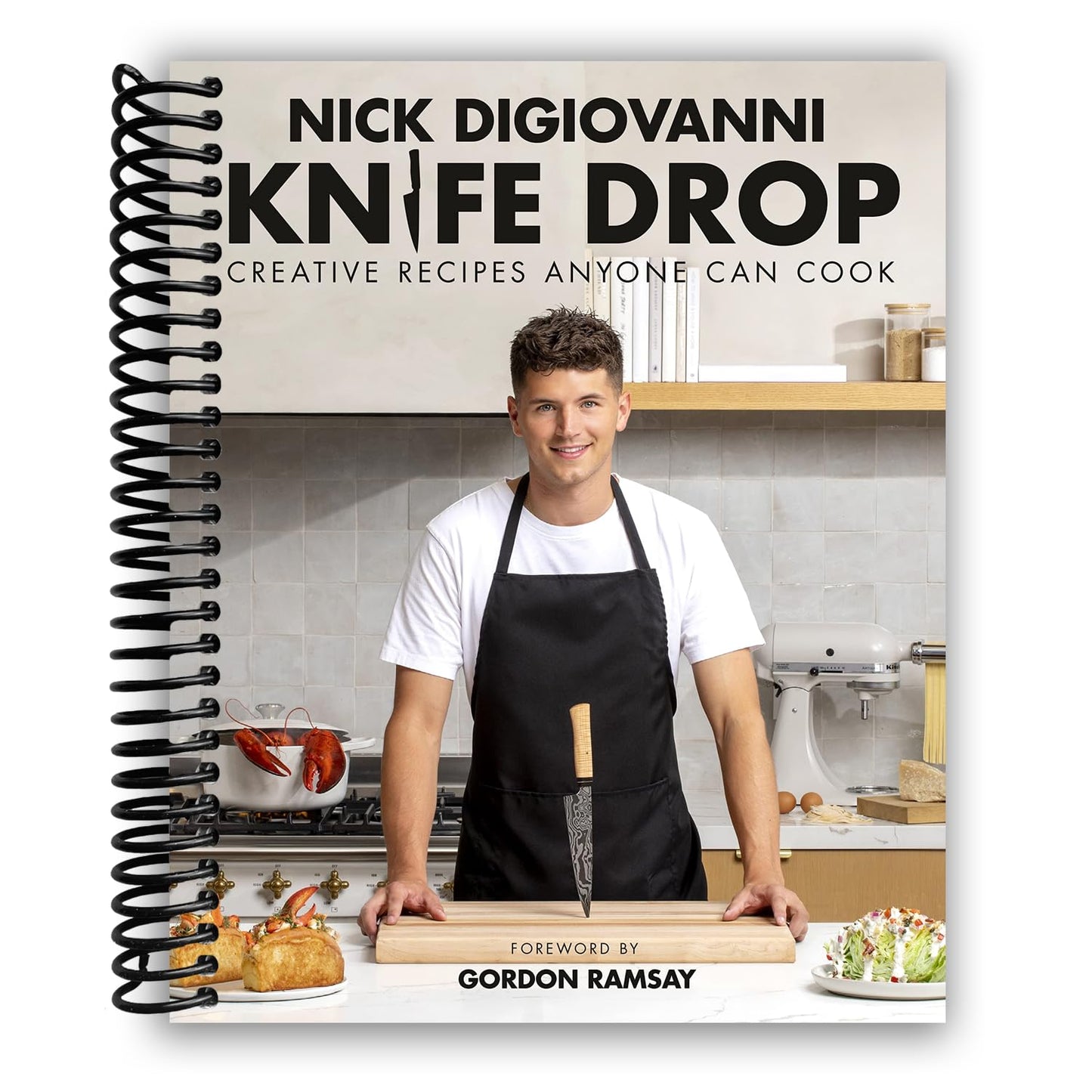 Knife Drop: Fun and Flavorful Recipes for Every Home Cook (Spiral Bound) - Korvel