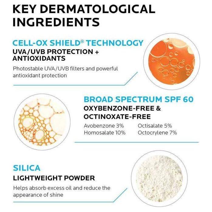 La Roche-Posay Anthelios Fluide Léger Écran Solaire SPF 60 - 1,7 oz