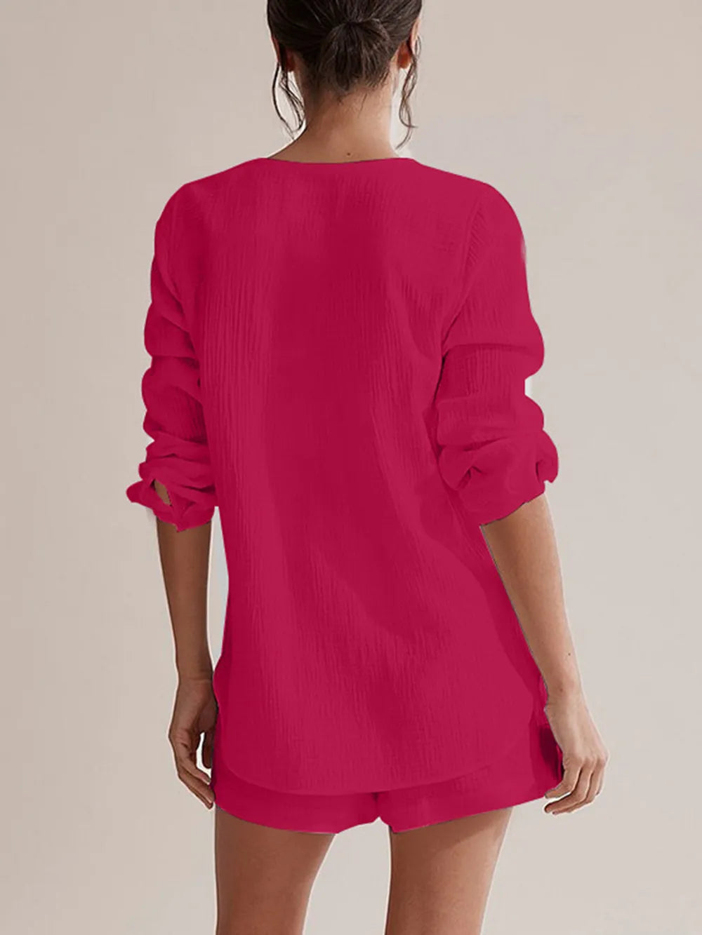 Ladies' Pure Cotton Gauze Summer Pajamas