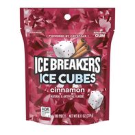 ICE BREAKERS Ice Cubes Cinnamon Sugar Free Chewing Gum