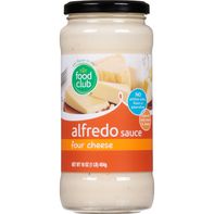 Salsa Alfredo de Cuatro Quesos Food Club