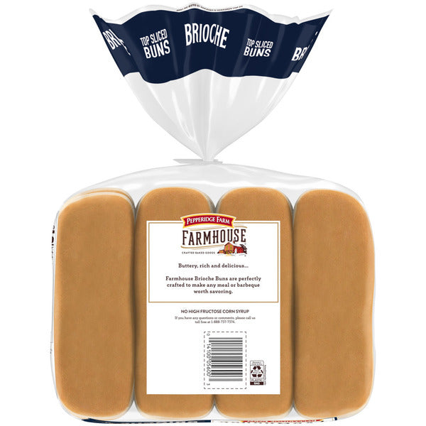 Pepperidge Farm Farmhouse Brioche Hot Dog Buns