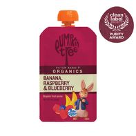 Organic Pumpkin Tree Fruit Puree with Banana & Raspberry
