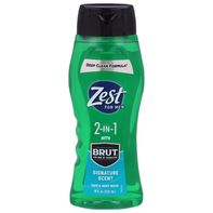 Zest 2 en 1 Gel Douche et Shampooing Senteur Signature