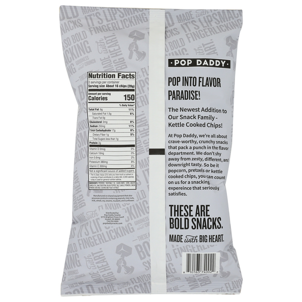 Chips Kettle Pop Daddy Snacks