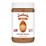 Beurre d'amande de Justin avec sirop d'érable