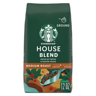 Starbucks House Blend Medium Roast Ground Coffee