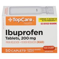 TopCare Ibuprofen 200 mg Caplets - Pain Relief
