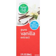 Food Club Pure Vanilla Extract