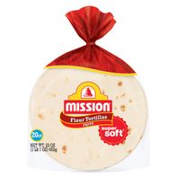 Tortillas de Harina Fajita Super Suaves Mission