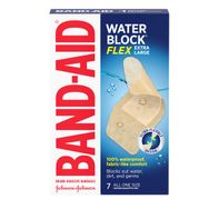 BAND-AID Water Block Flex Waterproof Adhesive Bandages