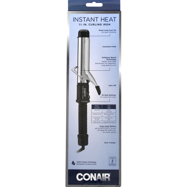 Conair Curling Iron for Soft Curls, 1-1/4 Inches