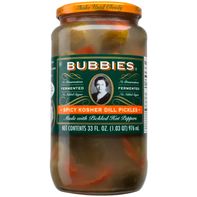 Bubbies Spicy Kosher Dill Pickles