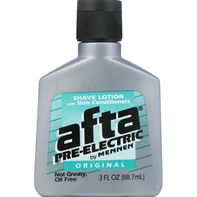 Afta Pre-Electric Shave Lotion for Smooth Shaving