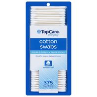 Hisopos de algodón de doble punta TopCare con palitos de papel