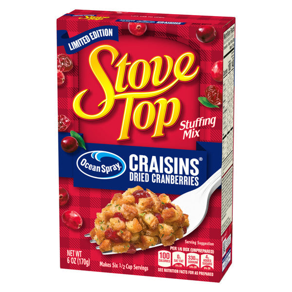 Kraft Stove Top Cranberry Stuffing Mix