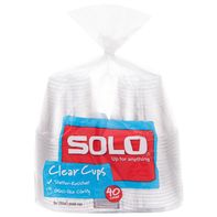 Vasos Transparentes SOLO, 9 Onzas