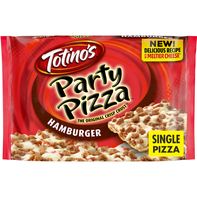 Pizza Congelada de Masa Fina con Hamburguesa Totino's Party Pizza