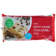 Food Club Semi-Sweet Chocolate Baking Chips