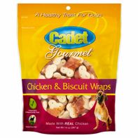 Cadet Gourmet Chicken & Biscuit Wraps Treats for Dogs