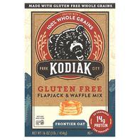 Mélange de Flapjacks et Gaufres Kodiak Sans Gluten Frontier