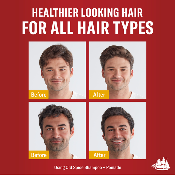 Old Spice Moisturize with Shea Butter Shampoo for Men