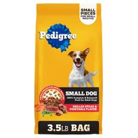 Pedigree Adult Small Dog Dry Dog Food, Grilled Ste...