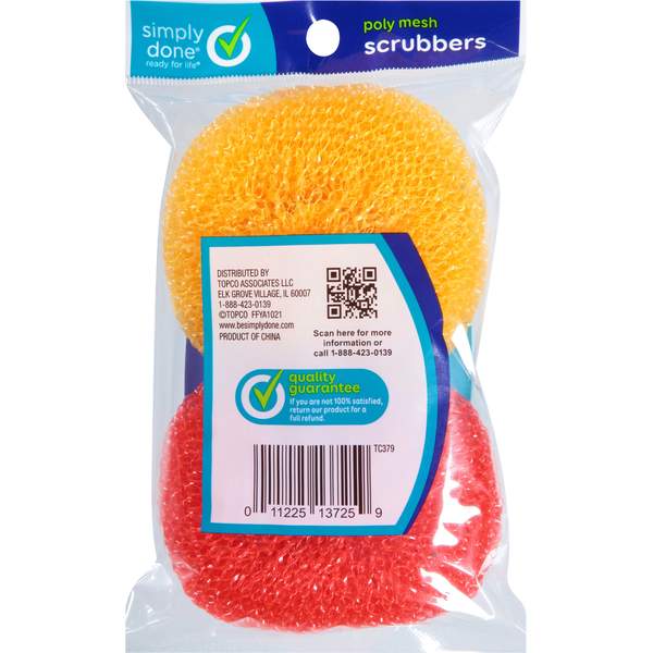 Simply Done Poly Mesh Scrubbers