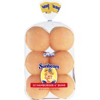 Sunbeam White Burger Buns