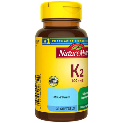 Nature Made Vitamina K2 100 mcg Softgels