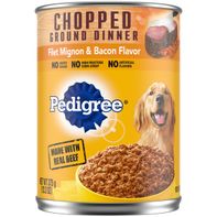Pedigree Chopped Ground Dinner Adult Canned Dog Food
