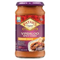 Sauce à curry Vindaloo épicée de Patak's