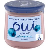 Yoplait Oui French Style Blueberry Whole Milk Yogurt
