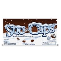 Sno-Caps Chocolate Semi-Dulce Nonpareils, Caja de 3.1 oz