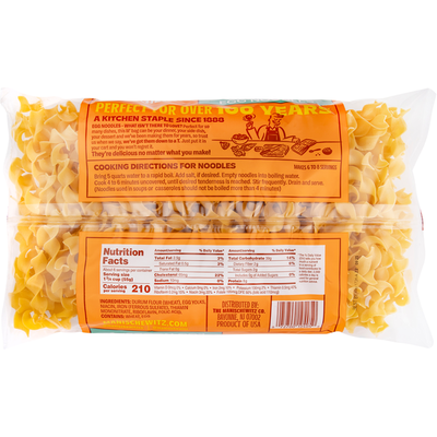 Fideos Anchos de Huevo Manischewitz