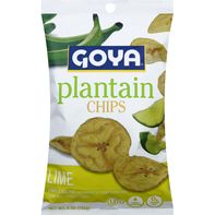 Chips de Plantain Goya, Citron, Faible en Sodium