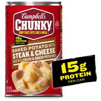 Sopa de papa al horno con carne y queso de Campbell's