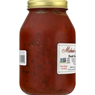 Tomate Fresco y Albahaca de Michael’s de Brooklyn