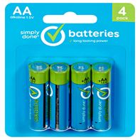 Simply Done AA Alkaline Batteries