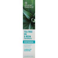 Desert Essence Toothpaste with Tea Tree Oil & Neem