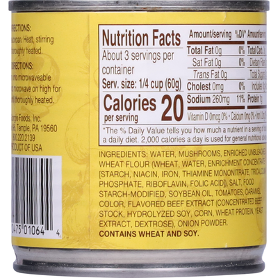 Salsa de Champiñones Giorgio
