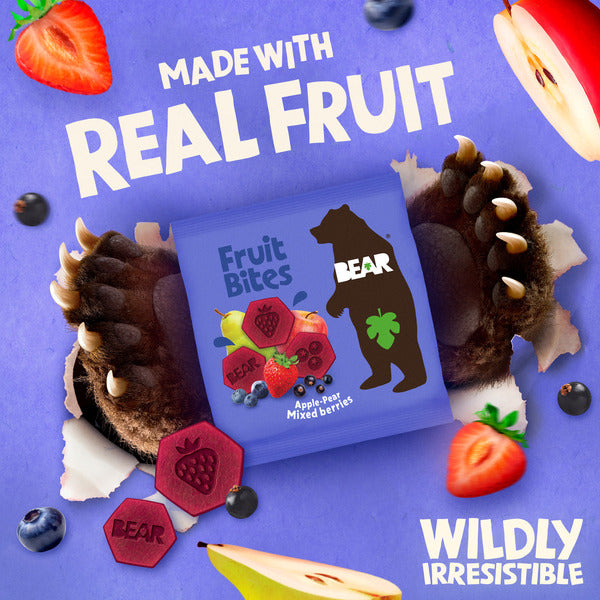 BEAR Fruit Bites, Baies Mélangées