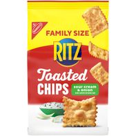 Ritz Chips Tostados de Crema Agria y Cebolla