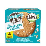 Cookie protéiné Lenny & Larry's, saveur chocolat blanc